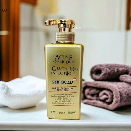 Active Caviar Drip 24K Gold Body Milk 444ml