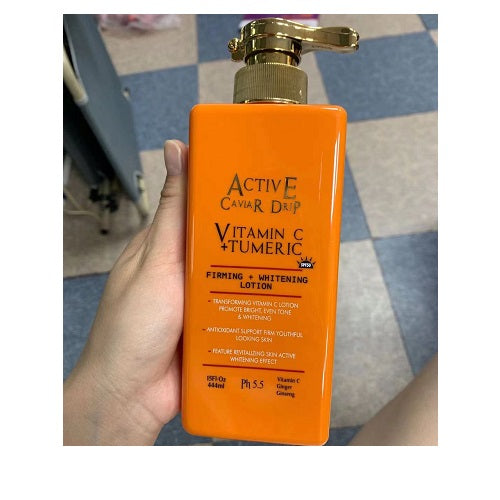 Active Caviar Vitamin C + Turmeric Body Lotion 444ml