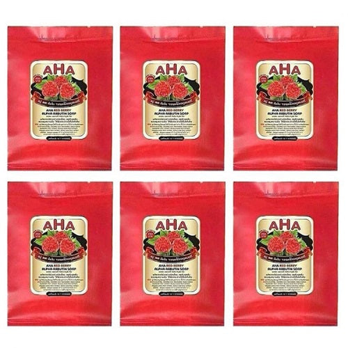 AHA Berry Alpha Arbutin Soap - 6 Bars